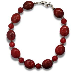 Ruby Red Necklace